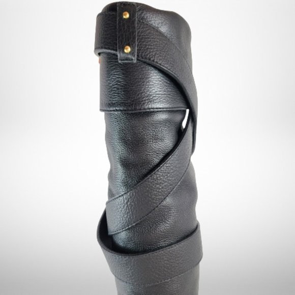 CHLOÉ Prince Paddington Leather Boots - Size:38 - Picture 9 of 16